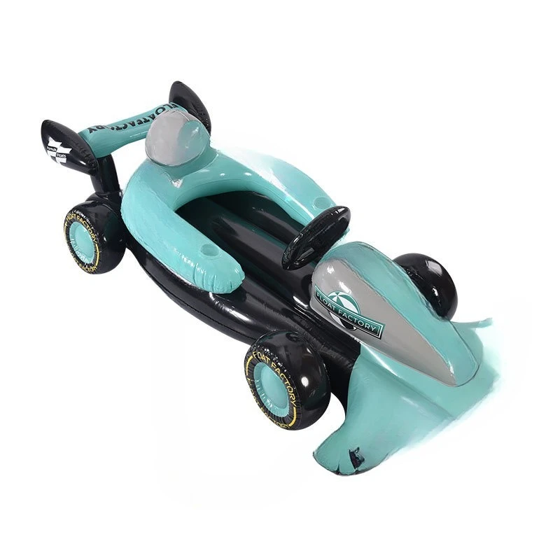 Adult Cartoon Model PVCF1 Seat Inflatable Racing Car Floating Row Large