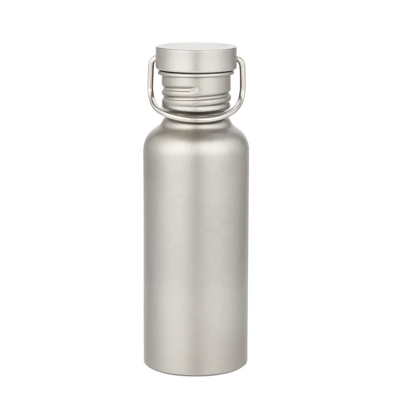 

600ml Double Wall Titanium Water Bottle Outdoor Insulated Camping & Hiking Product