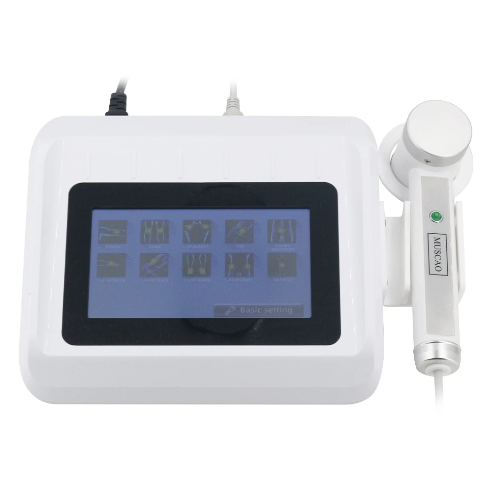 Ultrasonic Therapy Machine No-Drug Therapy Ankle Pain And Shoulder Back Massage Physiotherapy Device LCD Screen Display