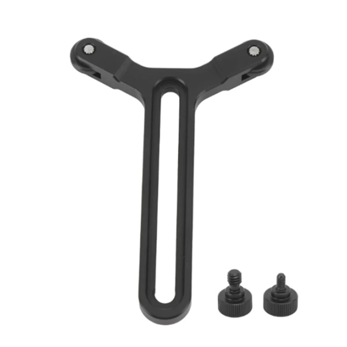 Y Shape Lens Support Bracket with Double Wheels Lens Support System 22-71.5Mm Height Adjustment for DJI Ronin-S/Ronin-SC