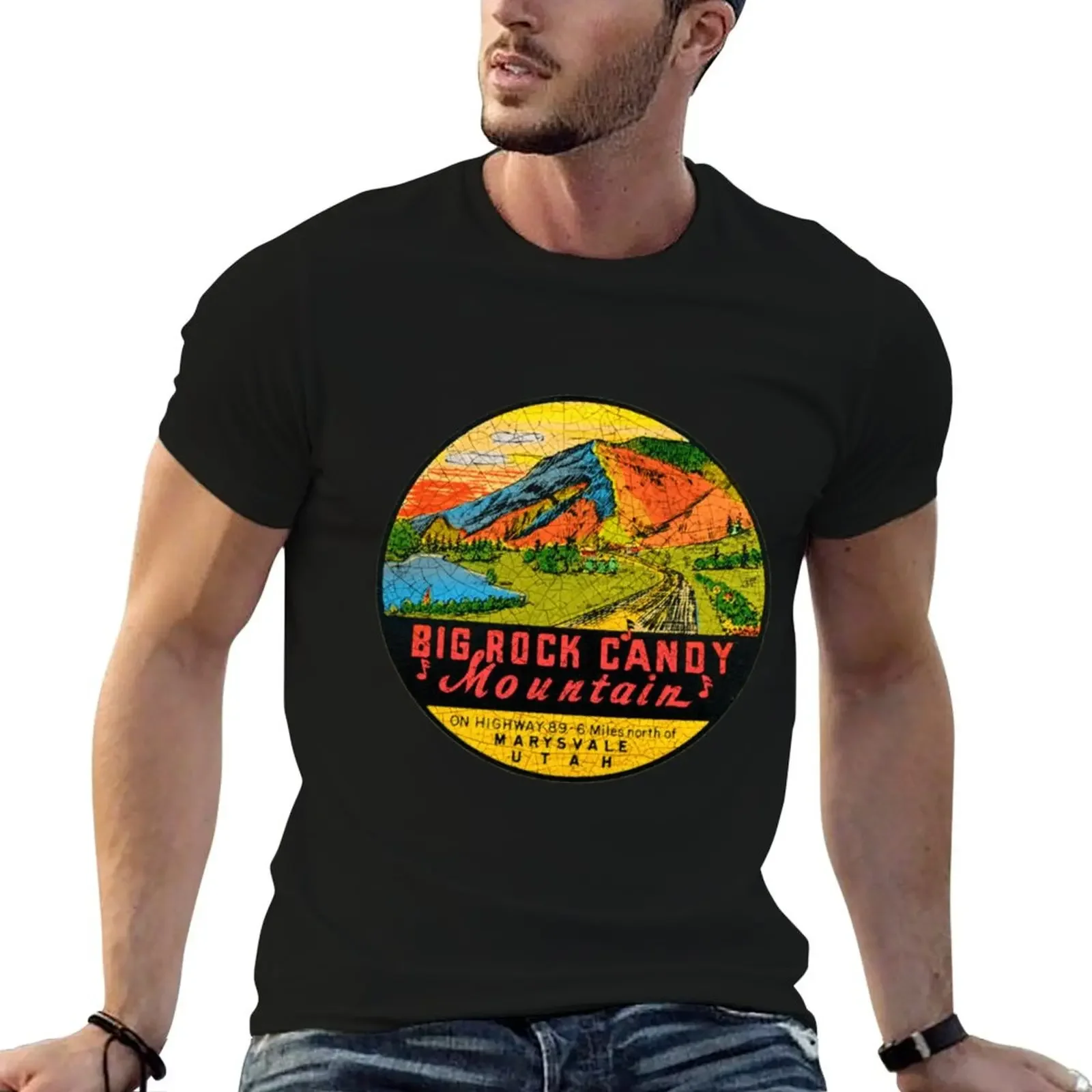 

Big Rock Candy Mountain T-Shirt rapper graphic tees anime stuff t shirt men