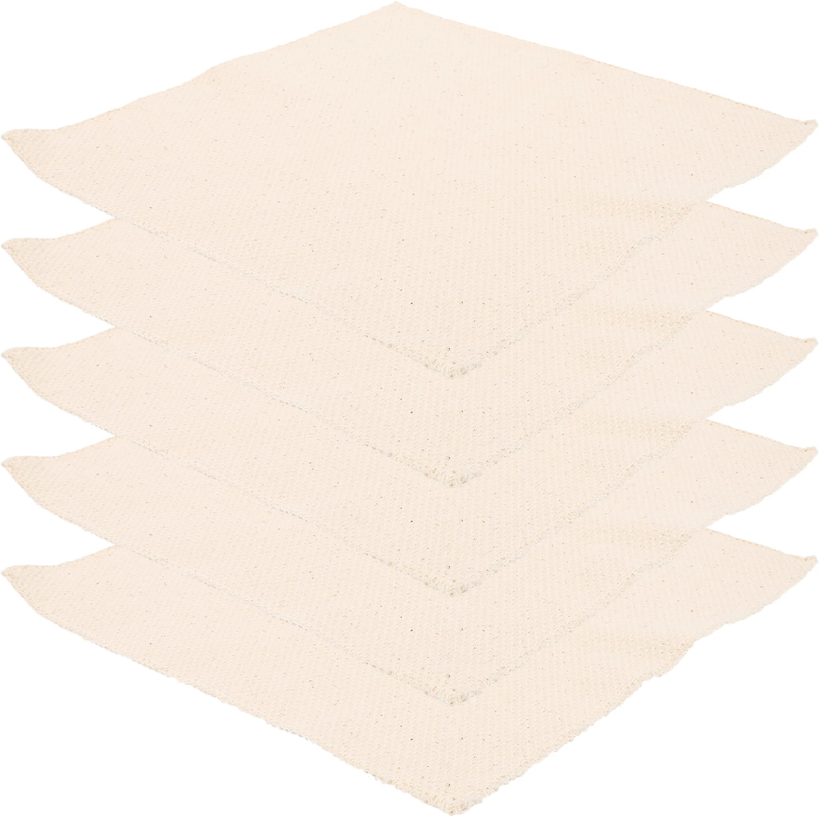 

5pcs Cross Stitch Embroidery Cloth Fabric Durable Portable Gridding Cloth Sewing Supplies Handicraft Material For Garments Bags