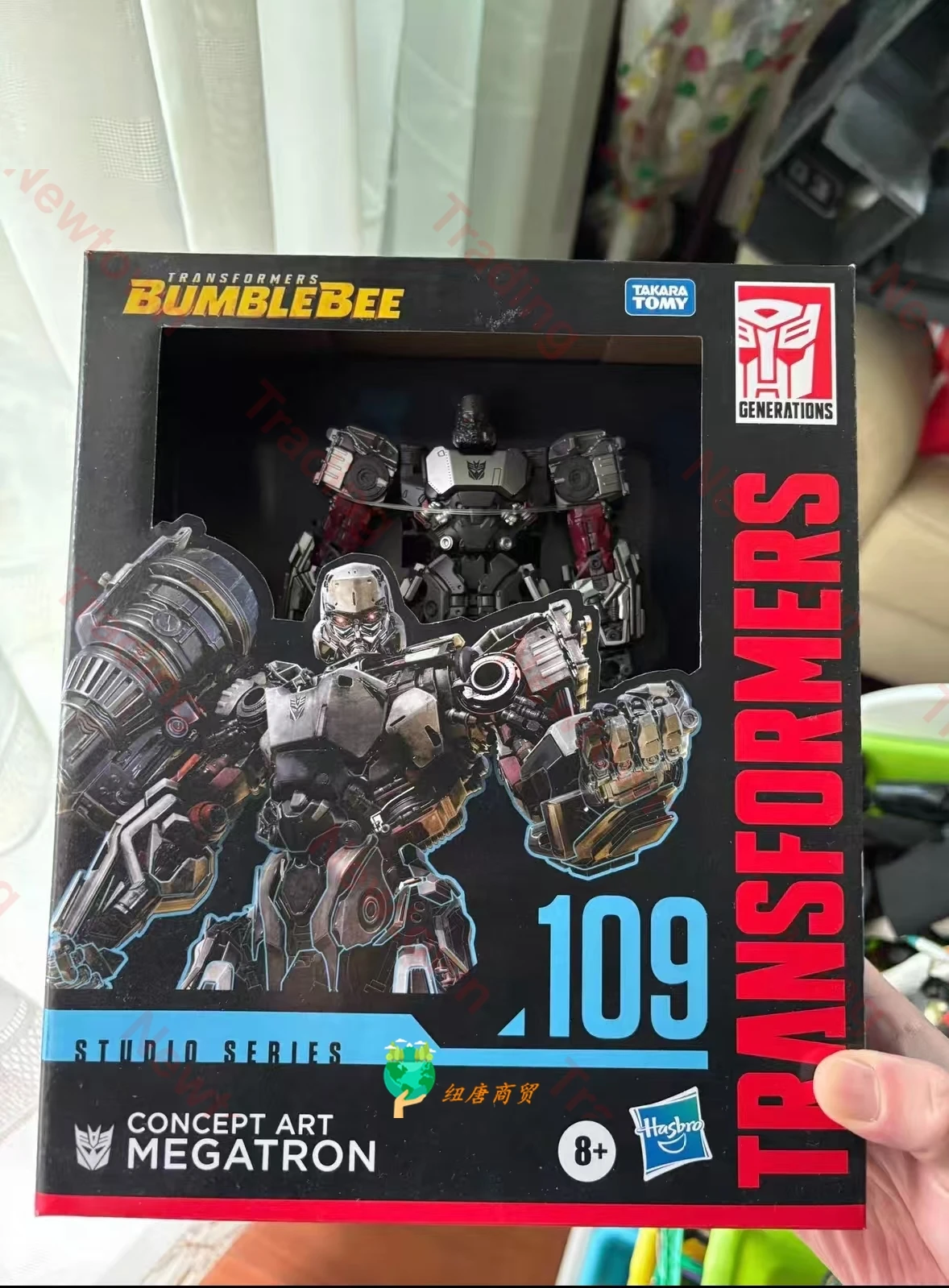 

24-часовая доставка, трансформированная игрушка Studio Series 109 Leader Concept Art Megatron TF6, модель экшн-фигурки