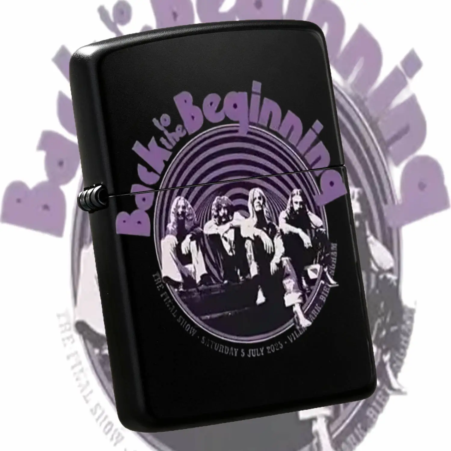 Vintage Back To The Beginning Themed Portable Accessory 2025 Gig Commemorative Stylish Decor Ideal For Daily Use Giftingfits All Scenarios Delicate Trendy Compact Souvenir A Humorous And Interesting Lighter