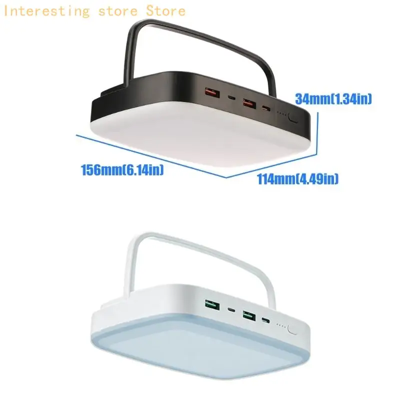 4Slot 21700 Batteriegehäuse für LED-Außenleuchte ABS-Schalengehäuse Haltbarkeit und Tragbarkeit für nächtliche Aktivitäten – Detail 6