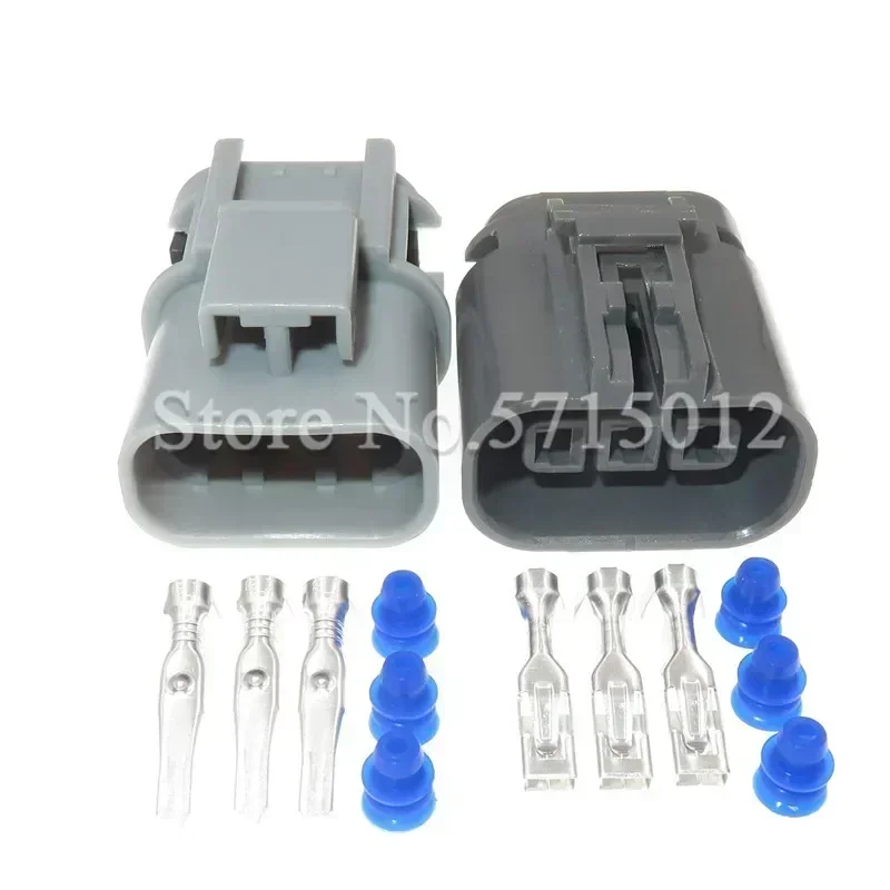 3 Hole 7223-1834-40 7122-1834-40 2.8mm Auto Ignition Coil Female Male Plug Car O2 Oxygen Sensor Connector Socket For Nissan