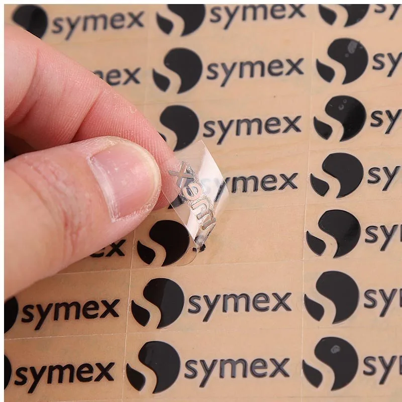 50Pcs A lot Custom Transfer Sticker 3D Gold Metal logo Personalized DTF print Crystal label Waterproof decal foil hollow UV DIY