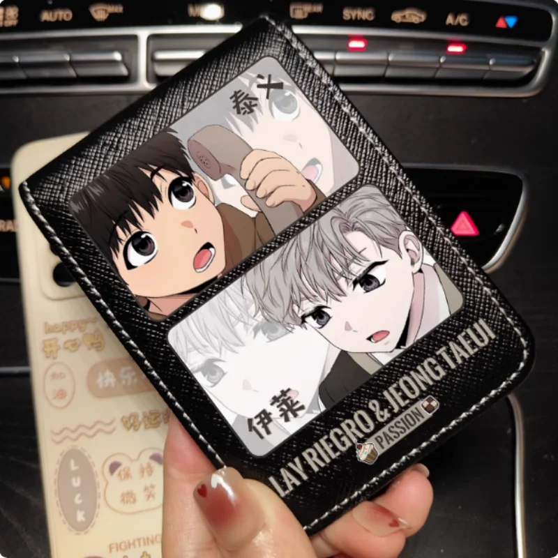 Anime Passion Lay Riegro Jeong Taeui Fashion Wallets PU Purse Card Holder Money Bag Gift 2354 Cosplay