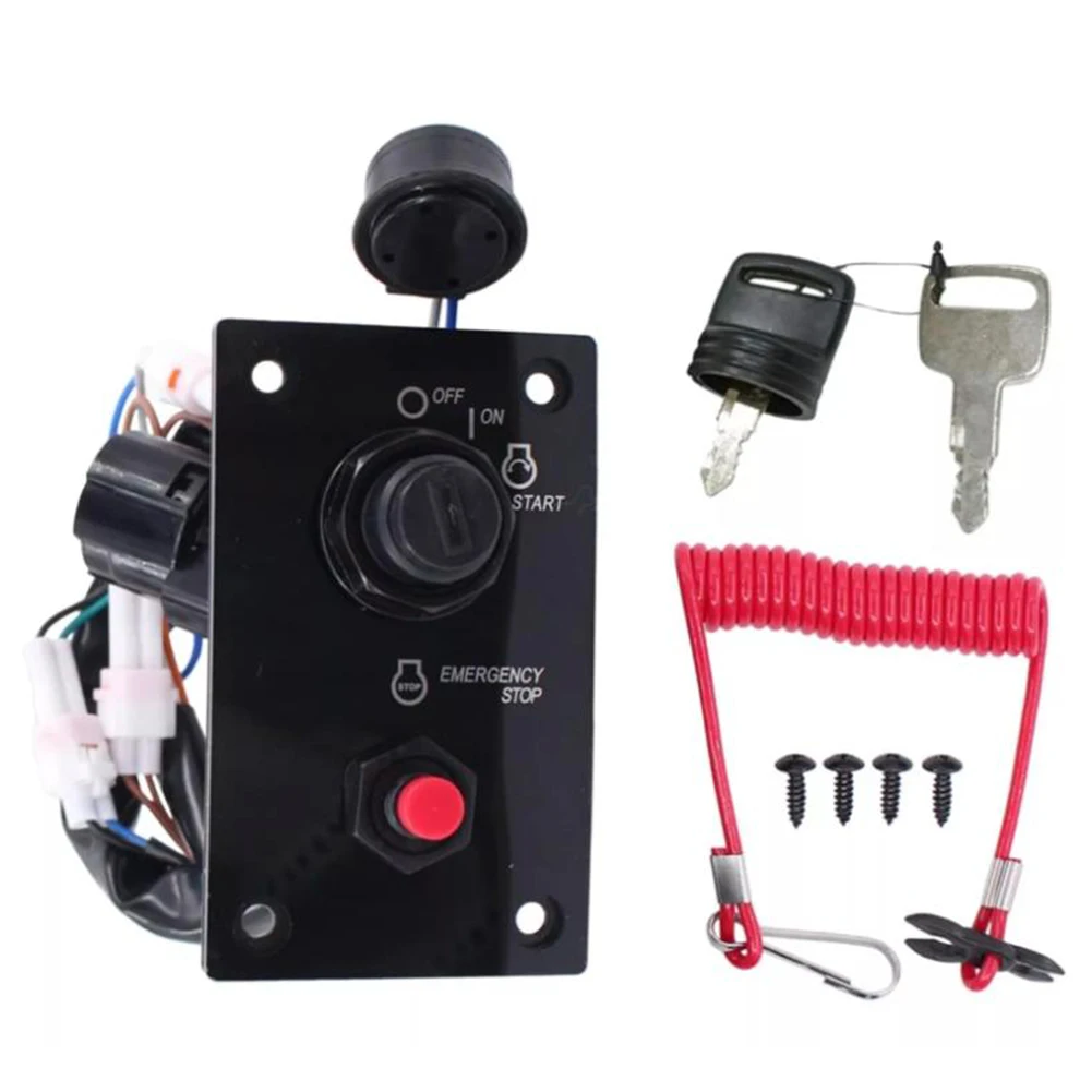 

Панель переключателя ключа зажигания для подвесных двигателей Suzuki 3710096J24 Характеристики безопасности для предотвращения случайных запуска