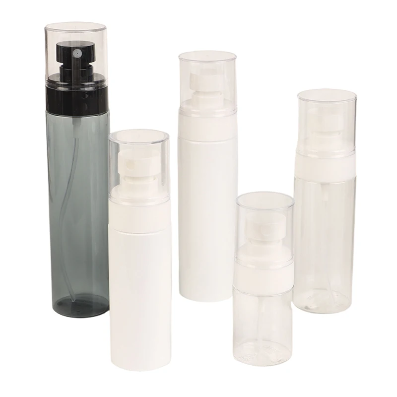 สเปรย์ขวด Fine Mist Sub-bottling แบบพกพาขนาดเล็กขวดเครื่องสําอาง 30ml 60ml 80ml 100ml 120ml