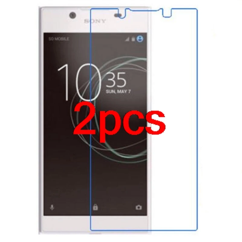 2 uds 2.5D 0,26mm 9H vidrio templado Premium para Sony Xperia L1 Protector de pantalla película protectora endurecida para Sony L1 cubierta de vidrio