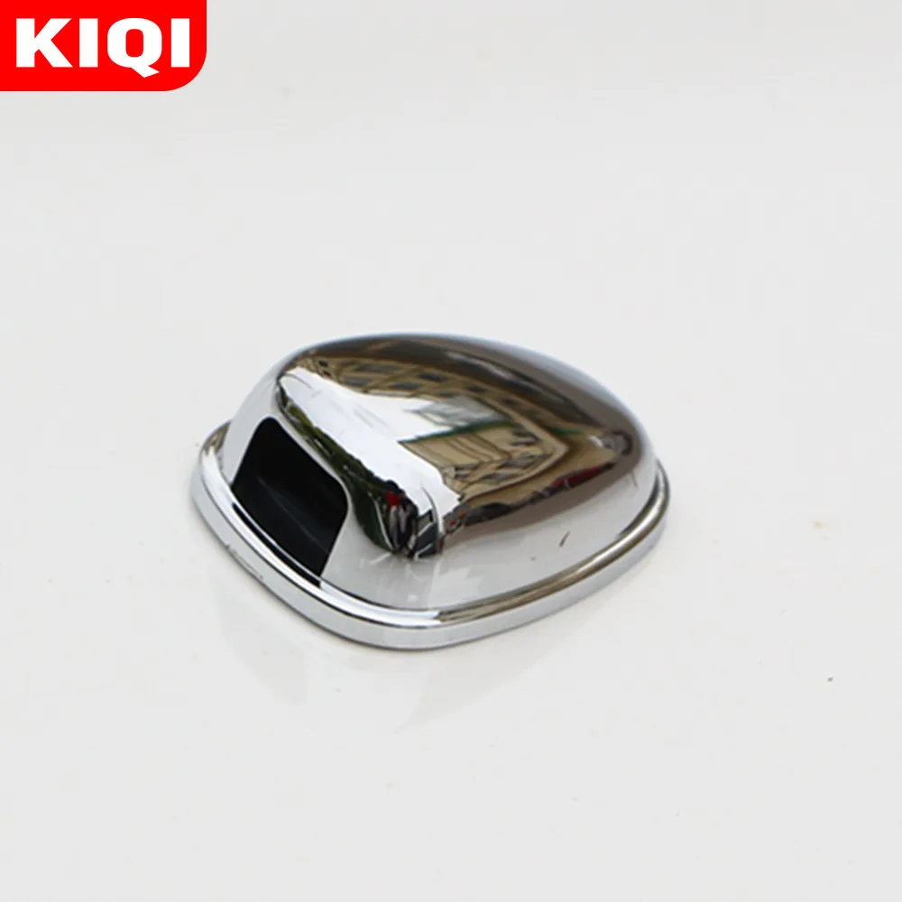 ABS Chrome Front Water Wiper Nozzle Protection Cover Trim Stickers for Peugeot 208 2008 2015 - 2019 Car Sticker