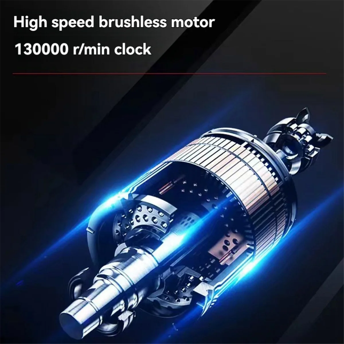 Турбинный вентилятор Ручной турбореактивный вентилятор 130000 Бесщеточный двигатель с жестоким вентилятором об/мин, мощный ветер, бесконечная регулировка скорости, автомобильный воздуходувка