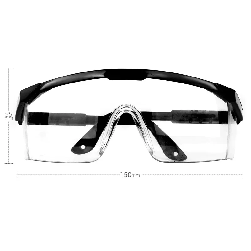 1/2 Stück Anti-Splash-Arbeitsschutzbrille, Augenschutz-Laborschutzbrille, schützende industrielle, wind- und staubdichte Schutzbrille, Fahrradbrille – Detail 12