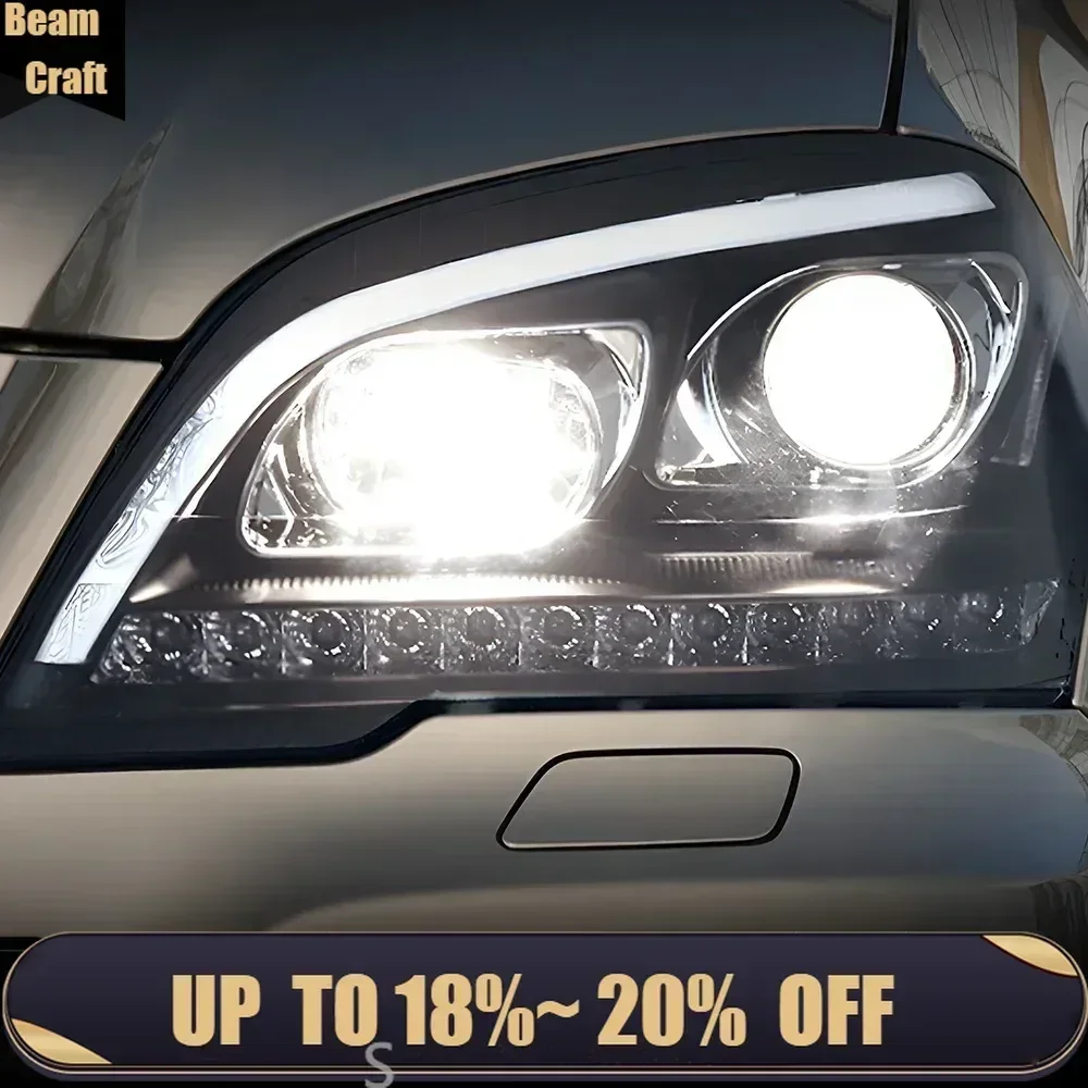 

Modified Car Front Lamps for Benz ml W164 2010-2011 Auto Headlights Assembly High Configuration Led Projector Lens Accessories