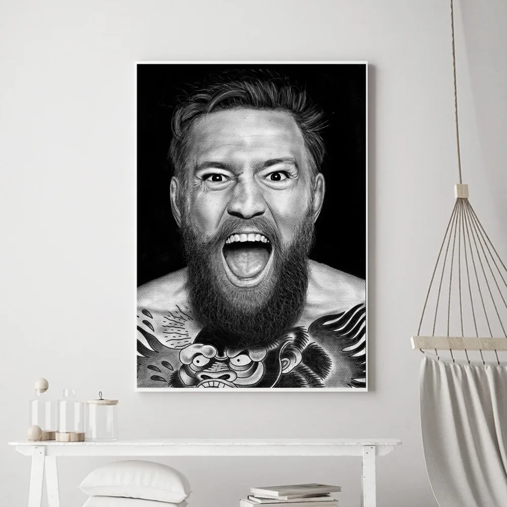 Conor McGregor Poster Prints Poster Wall Painting Bedroom Living Room Wall Bar Restaurant Sticker Small