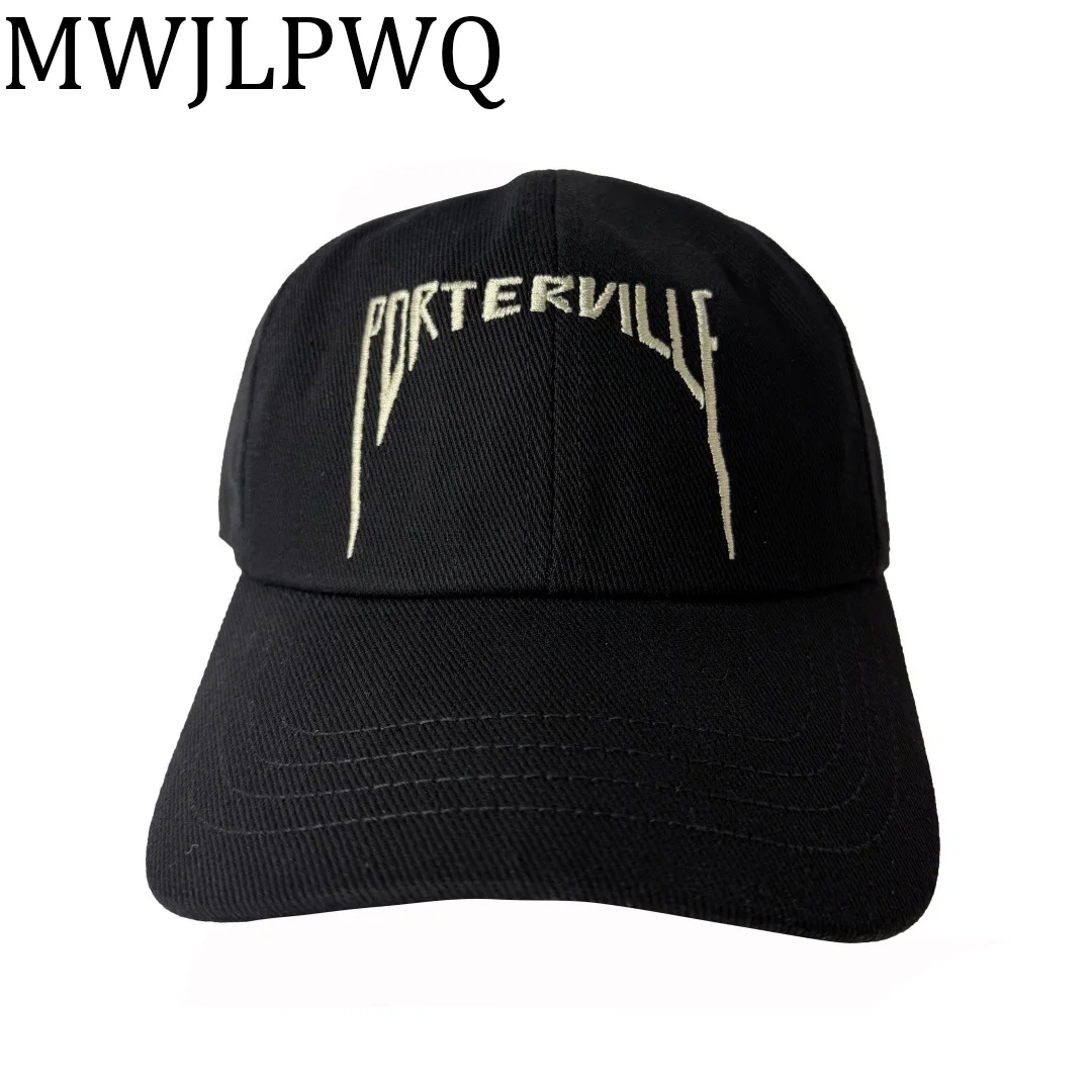 

MWJLPWQ Мужская бейсболка с вышитыми буквами High Street в стиле хип-хоп, индивидуальная тенденция, новая черная шляпа унисекс, новинка осени 2021, 010533