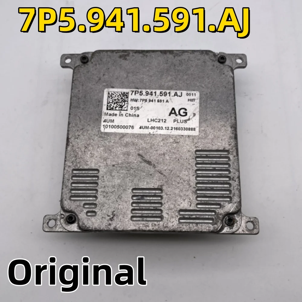 

7P5.941.591.AJ Headlight LED Original Car accessories Driver module computer 7P5941591AJ For VW Golf LHC212 10100500078