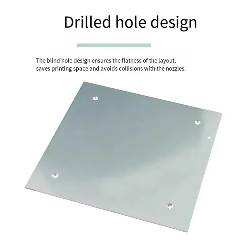 AT82-K1 Hotbed Plate 24V 280W 235X235mm Replacement Part For Creality K1 3D Printer Heat Distribution