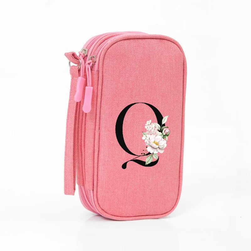 Tragbare Reise-Digitalprodukt-Aufbewahrungstasche Organizer Mehrschichtige Kopfhörer-Kabeltasche Ladegerät USB-Datenkabel-Tasche – Detail 16