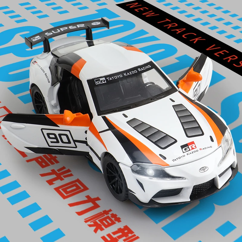 

1:32 Toyota GR Supra Pandem Track version Alloy Car Model Diecasts & Toy Vehicles Toy Cars Kid Toys For Children GiftsToy