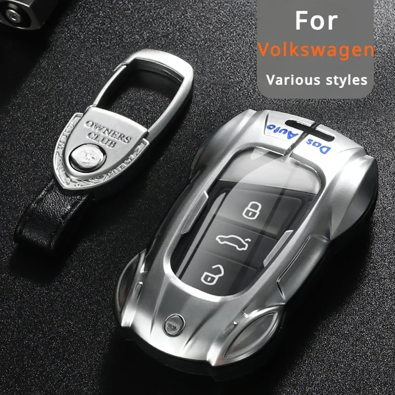 

Zinc Alloy Key Case for Car Cover Shell for Volkswagen Golf 7 8 MK 4 7 Passat Beetle Octavia Tiguan Keychain Car Accessories