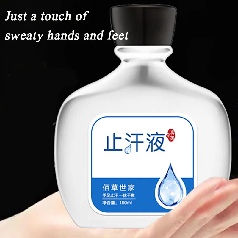 Antitranspirante universal para mãos e pés, antitranspirante suave e não irritante com sal suave rico e características refrescantes