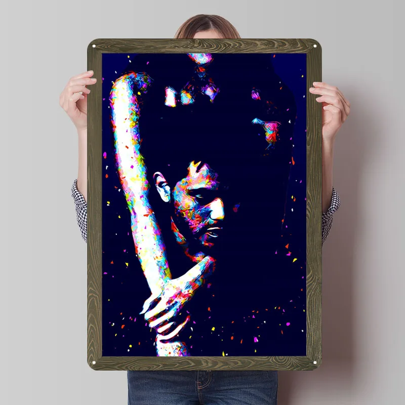 Тижневая трилогия, жестяные вывески, фильмы, плакаты, фотографии, украшение стены, гостиная, металлическая вывеска на заказ для настенного художественного украшения