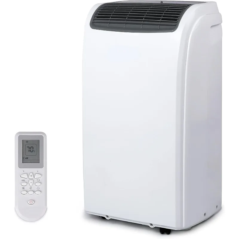 

Air Conditioner, 12,000 BTU Air Conditioner Portable for Room and Heater up to 550 Sq. Ft. with Remote Control, White