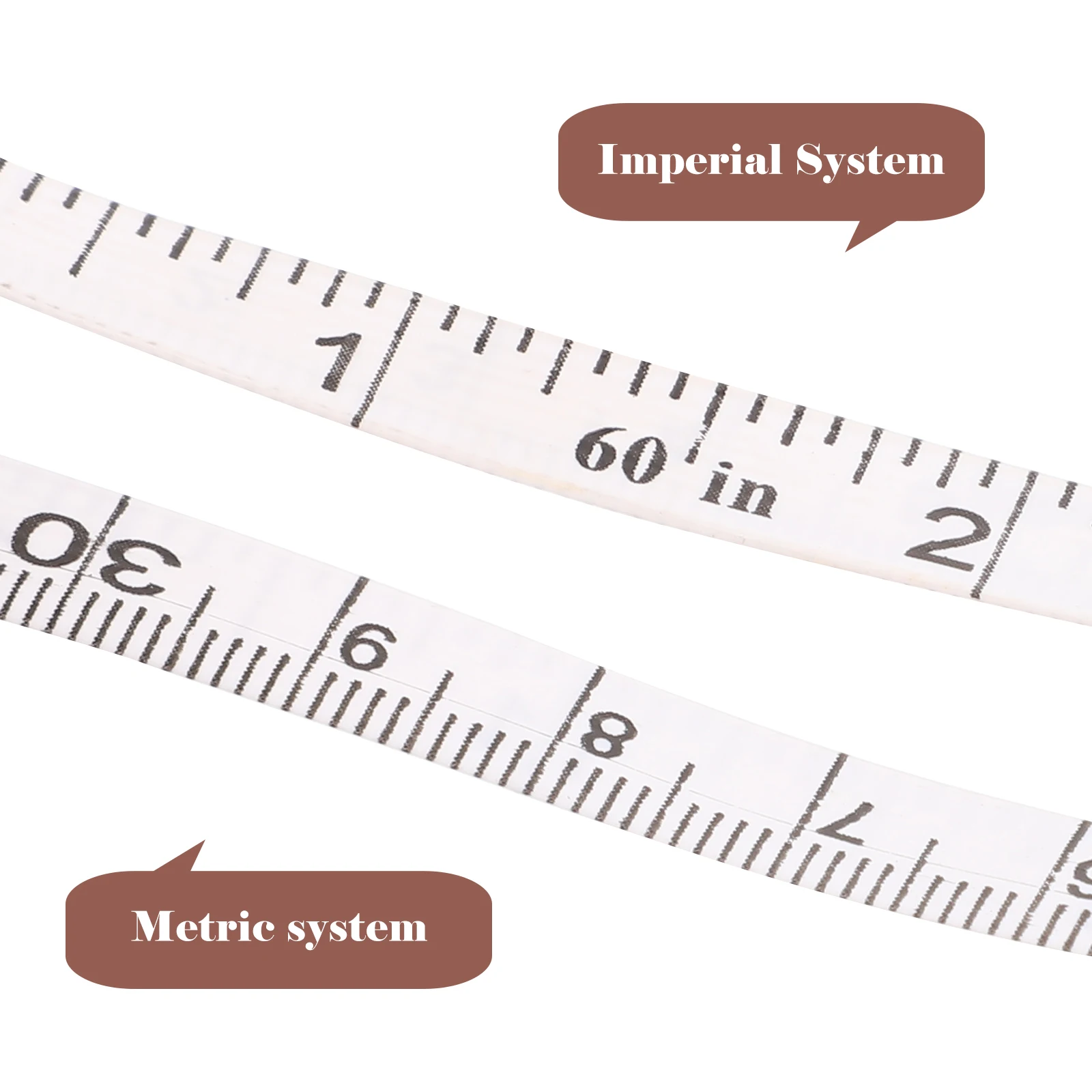 

Vintage Style Retractable Body Measuring Tape Sewing Fabric Measurer Cowhide Durable Lightweight Portable Flexible