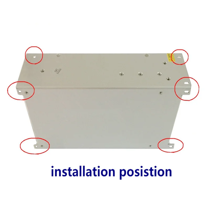 Imagem -04 - Fonte de Alimentação de Comutação dc 12v 24v 36v 48v Tensão Constante Led Fonte de Alimentação Entrada 110 220v ac para dc Smps 1000w