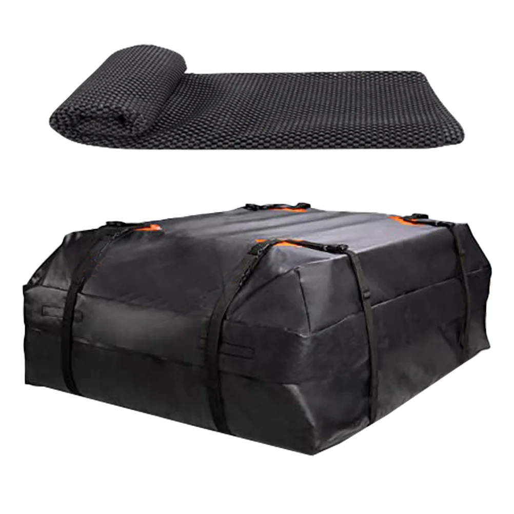 

Roof Luggage Waterproof Rooftop Cargo Shelf Auto 420d Oxford Cloth Supplies Vehicle Duffle