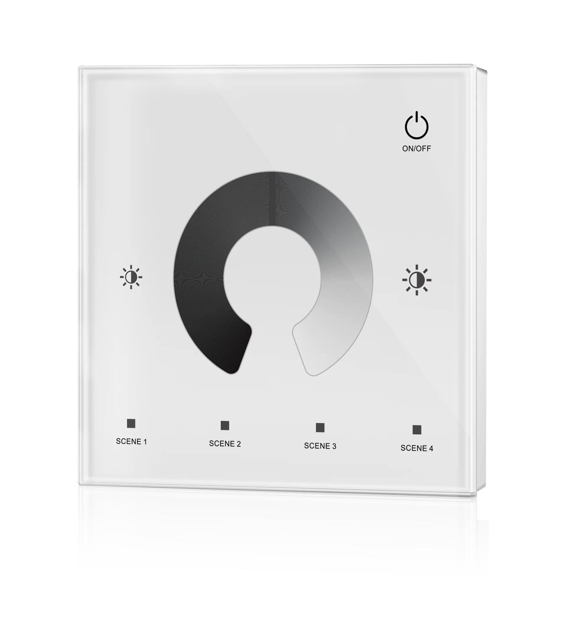 

DC12-24V T1, T2, T3, T4 single color, dual color, RGB or RGBW PWM constant voltage wall mounted touch panel controller dimmer