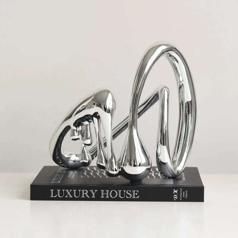 

Abstract Advanced Sensory Jewelry Electroplating Sculpture Statues Home Decoration Crafts Home Decoration Small Statues