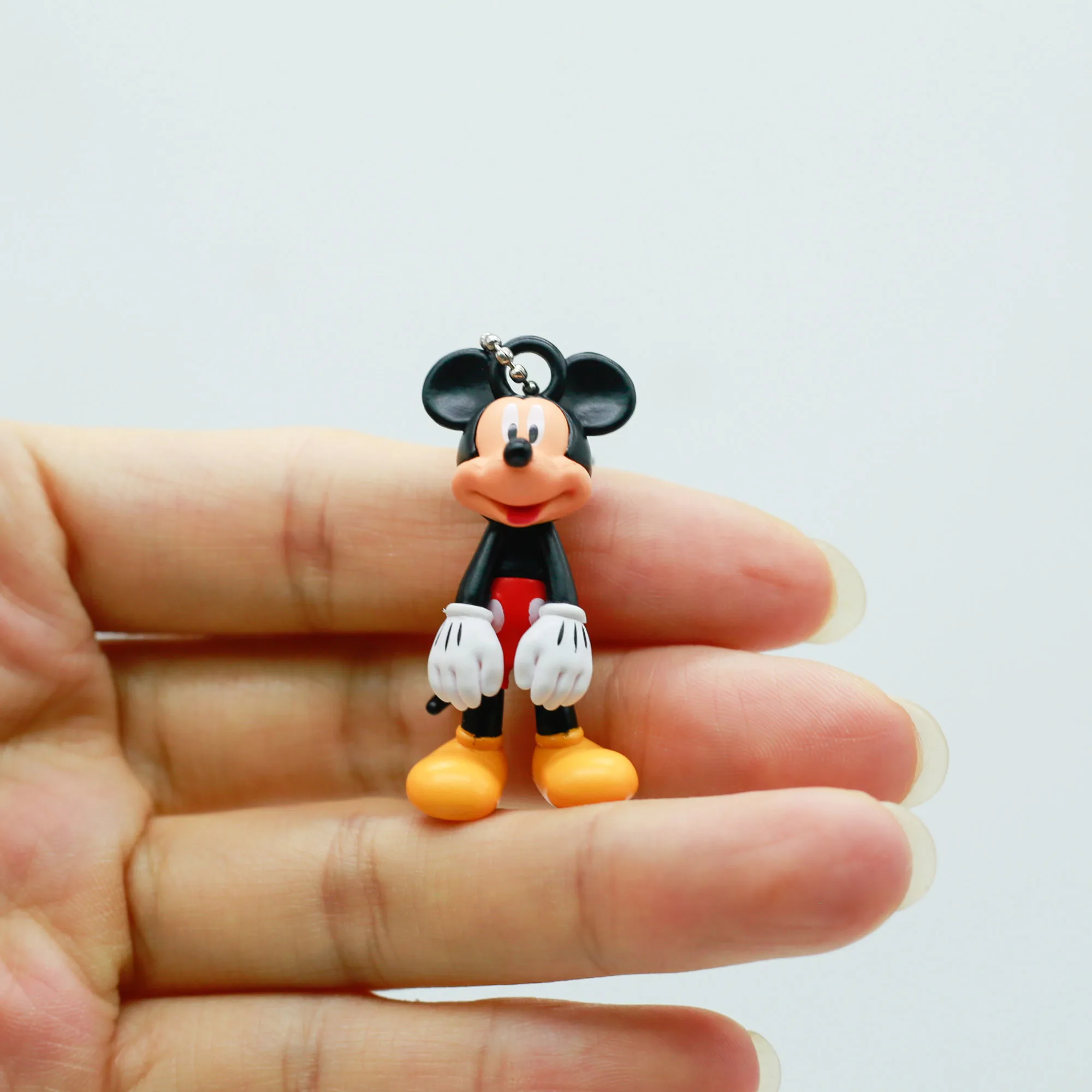 ديزني ميكي ماوس والأصدقاء صندوق أعمى غاشابون لعبة شخصية صغيرة جمع مايكرو نموذج ظهره المعلقات المفاتيح هدايا الاطفال