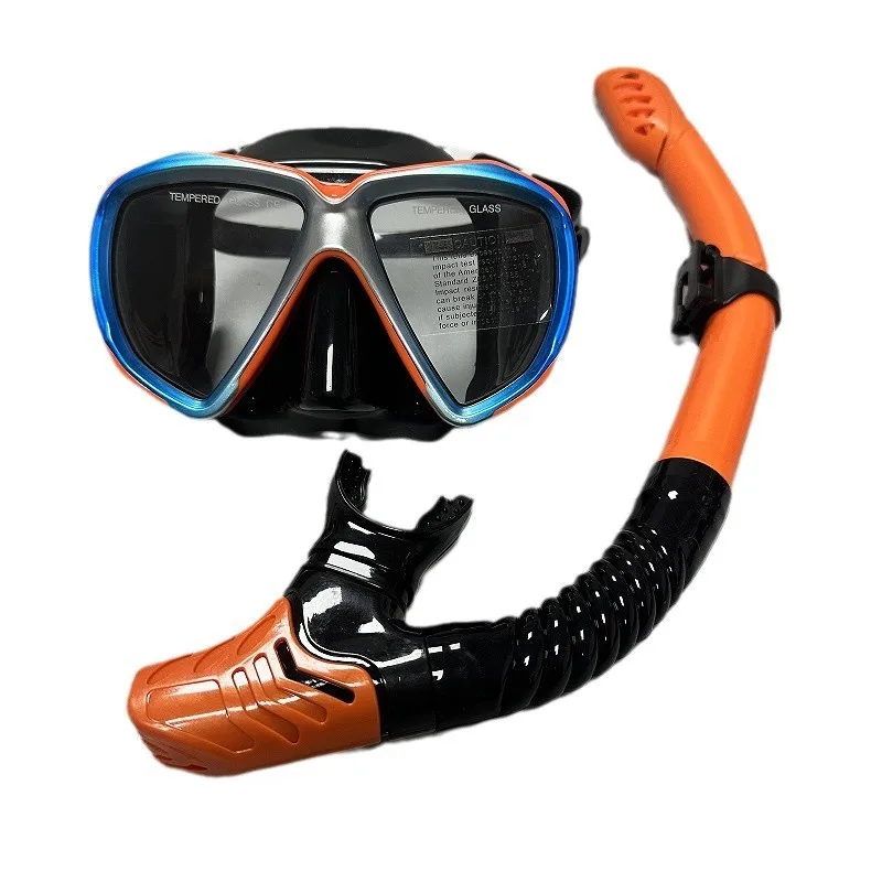 Snorkeling maskProfessional Scuba Diving Masks Snorkeling Set Adult Silicone Skirt Goggles Glasses Diving Mask