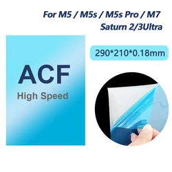 2Pcs 3D Printer Part ACF Film 290x210 for ANYCUBIC Photon Mono M5s M5 Pro M7 Pro M5 M7 UV Resin ACF Release Film