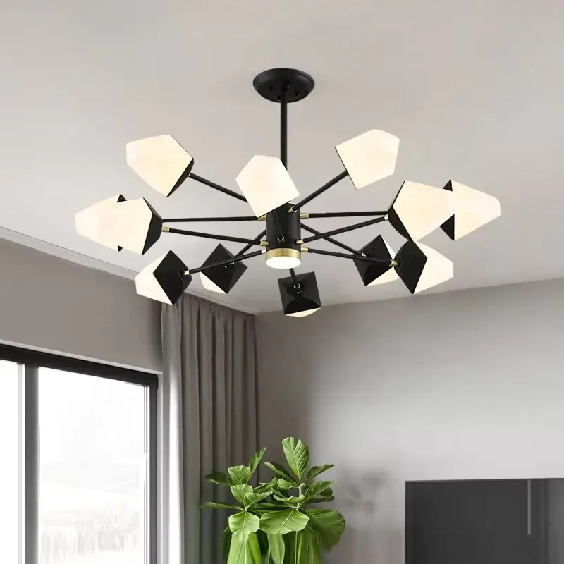 Modern Simple Magic Bean Chandelier Creative Personality Light for Bedroom Living Room Contemporary Ceiling Lamp Home Decor