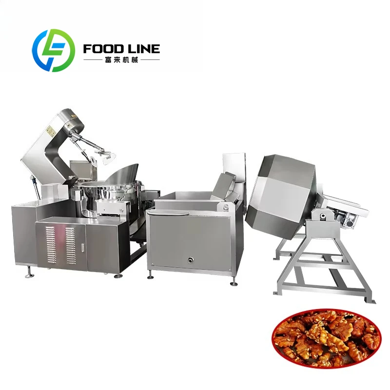 

Fully Automatic High Efficiency Sugar Coating Machine Rotary Pan Nuts Processing Equipment Customized