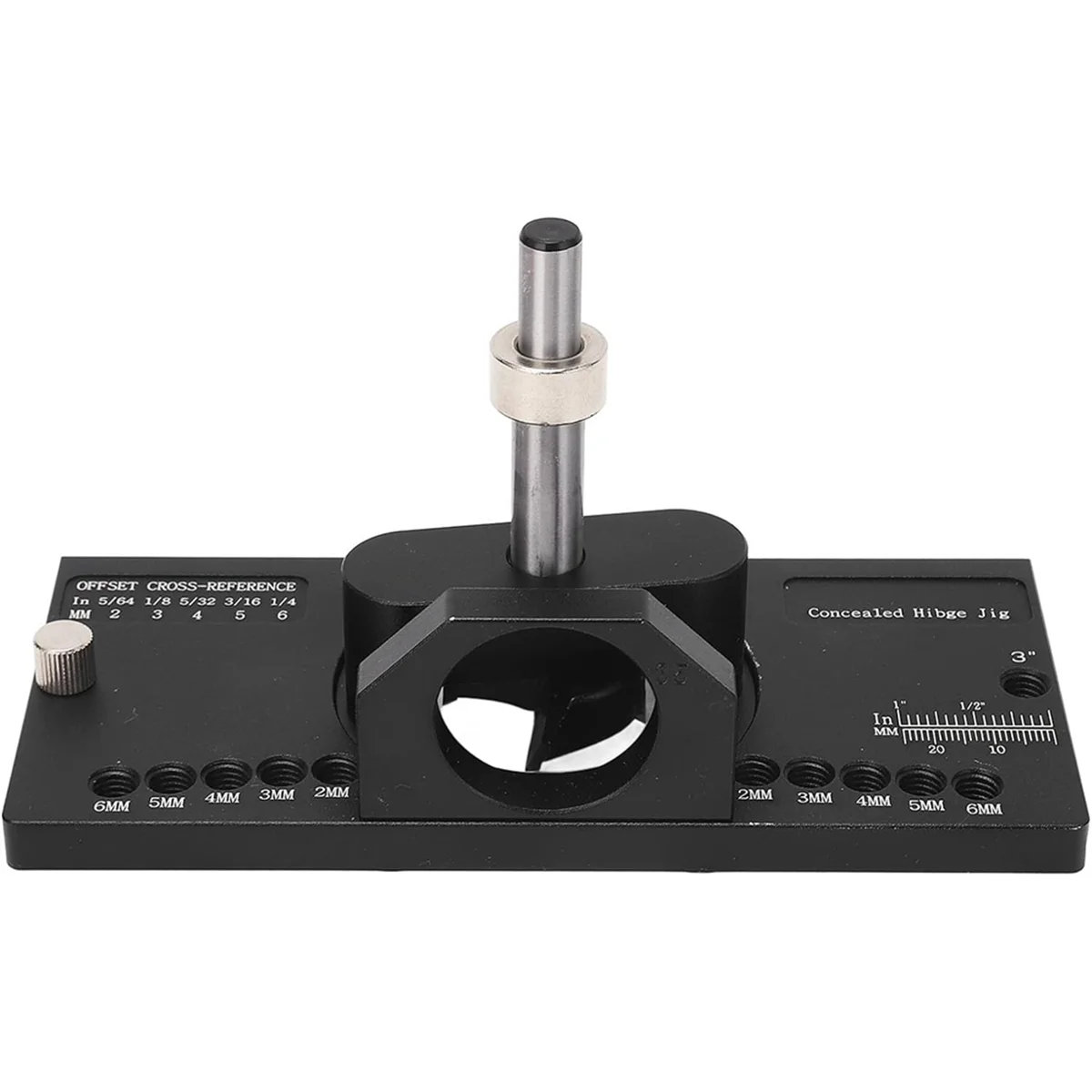 35mm Concealed Hinge Jig Kit with Drill Guide Locator,Hinge Hole Punch for Hinge Boring, Cabinet and Door Installation