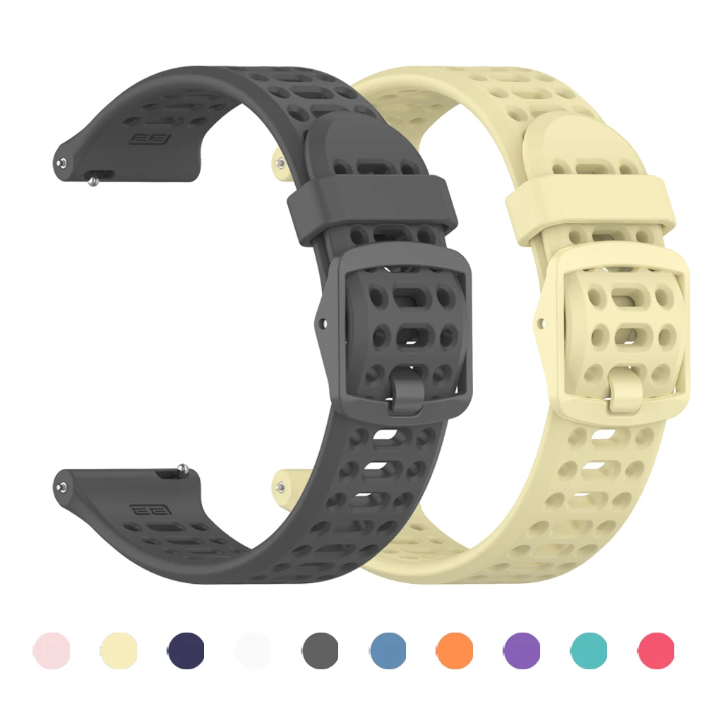 Silicone Watchband for HUAWEI WATCH GT 5 4 46mm Band GT 3 2 46mm 42mm WATCH 5 4/HONOR Magic Watch 4 GS Strap 20mm 22mm Bracelet