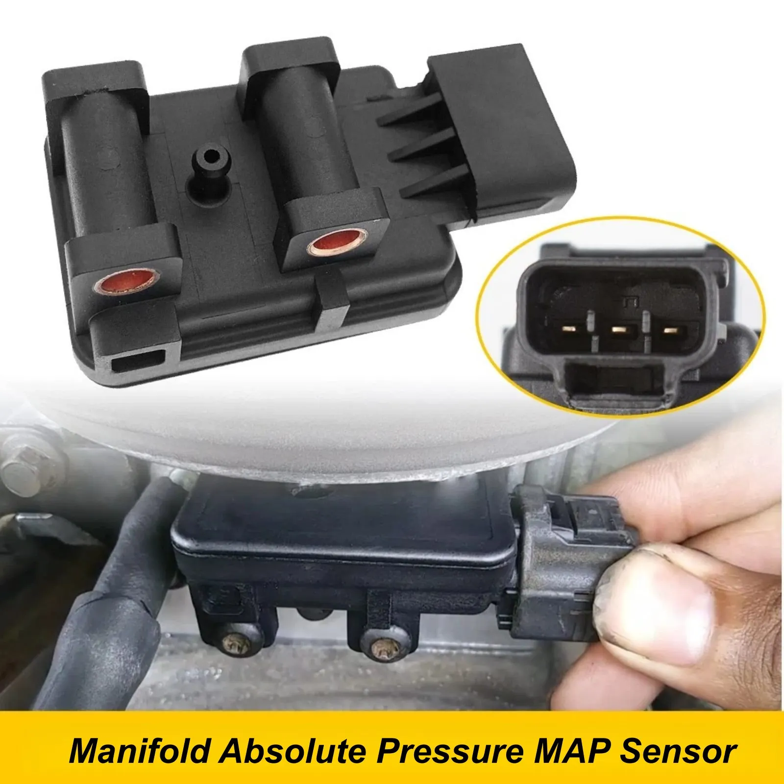 

MAP Sensor Manifold Absolute Pressure Sensor 56029405 Replacement for Dodge Dakota Ram Van Jeep Cherokee Grand Cherokee 1997-2