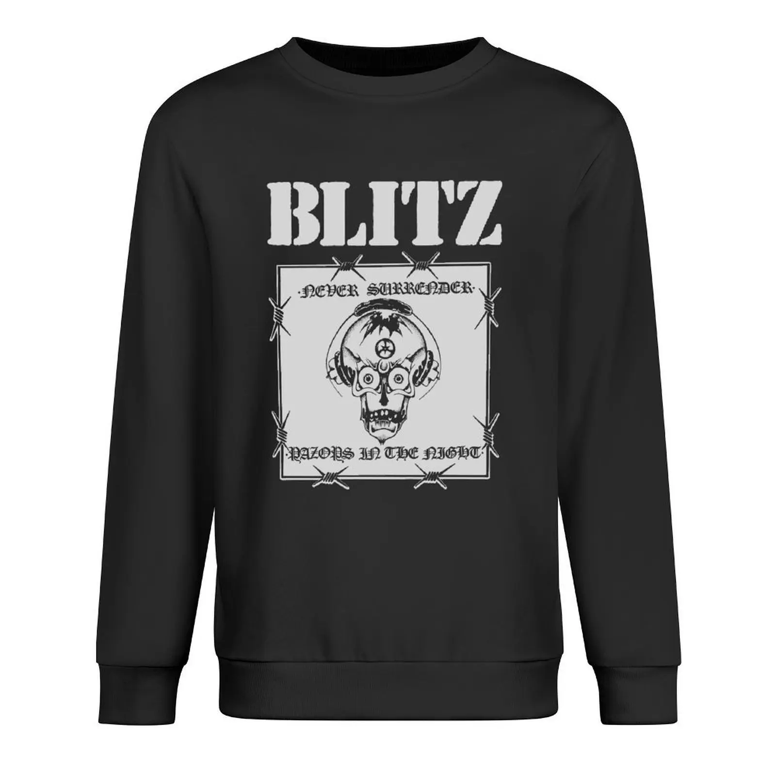 

Blitz - Razors in the Night - Never Surrender - Punk UK Skinhead Pullover men's sweat-shirt new hoodies and sweatshirts