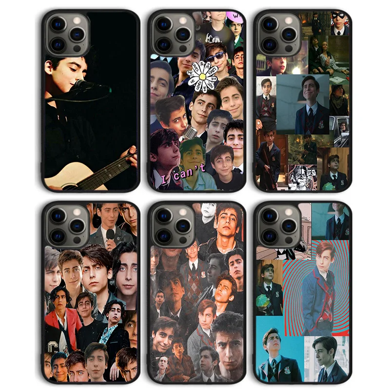 Aidan Gallagher Number Five Phone Case Back Cover For iPhone 16 15 14 13 mini 12 Pro Max For Apple 11 Pro Max XS XR Plus Coque