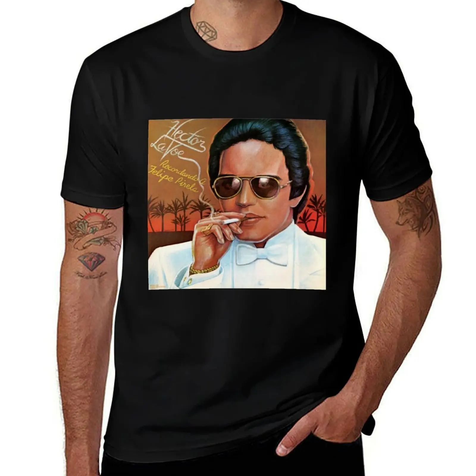 Hector Lavoe- Classic Pic T-Shirt Basic Comfort Fit for Men T-Shirt