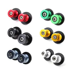 8mm Motorcycle Swing Arm Sliders Spools Swing Arm Stand Screw for Z900 Z1000SX Z650 Z800 Z1000 Z1000R Dropship