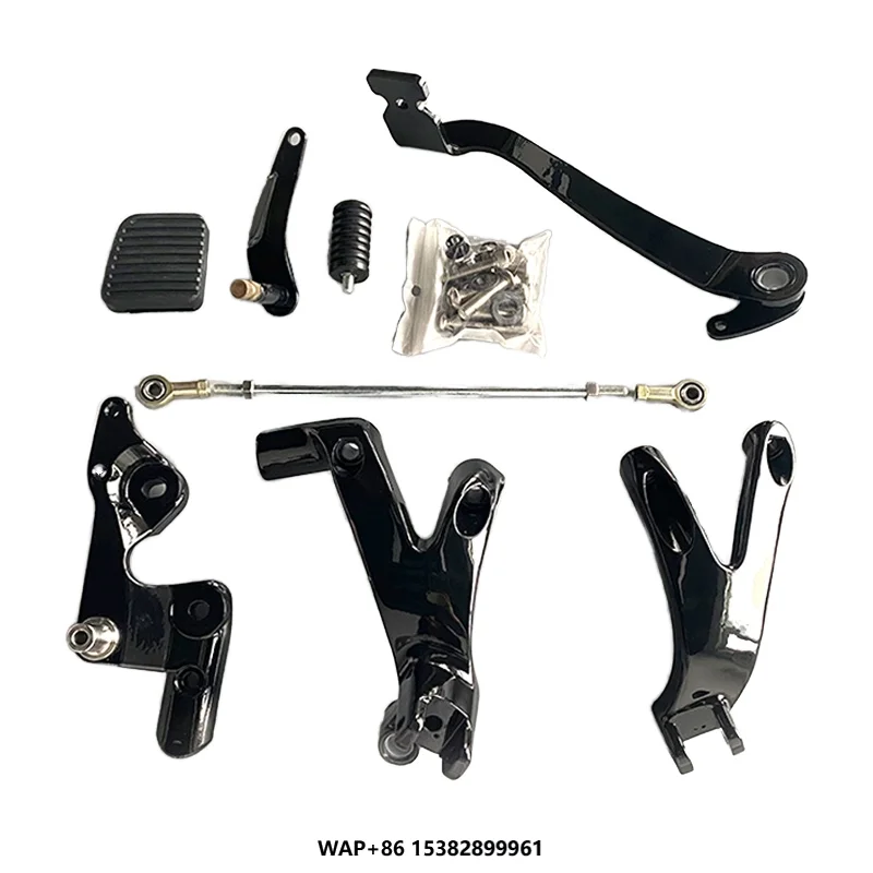 Motorcycle Standard Forward Control Kit 7.5 Forward Front Pedals Fits 18-later  Foot Pedal Mounting Hardware Motorbike Footrest