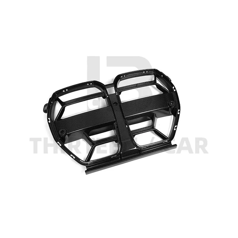 

Dry Carbon Fiber Air Intake Duct Vents Competition Csl Style Car Front Bumper Grill Trims for G80 M3 G82 G83 M4 2020+