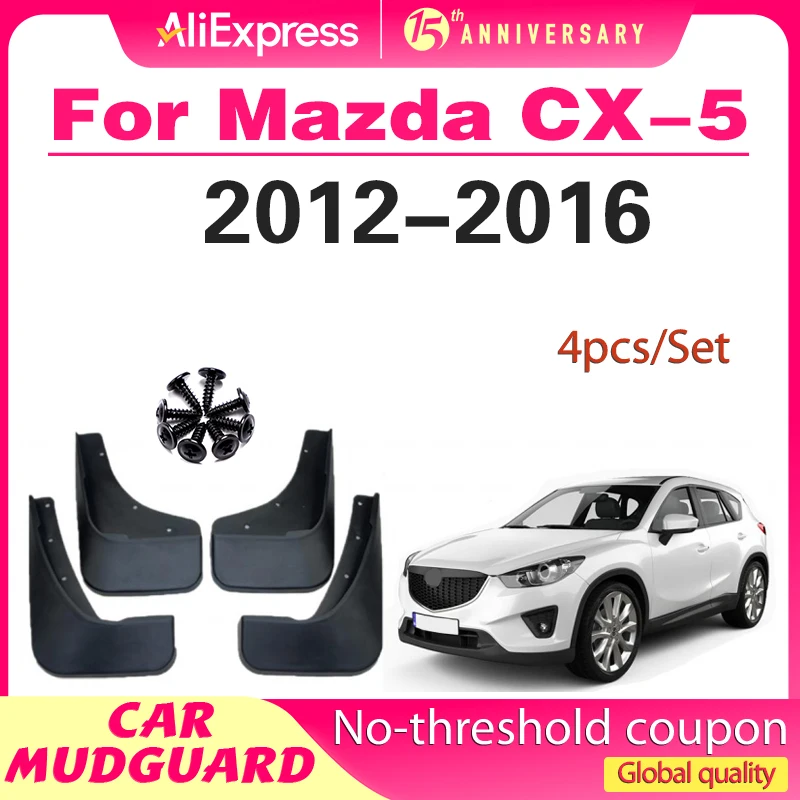

Car Mud Flaps Mudflaps Splash Guards Mud Flap Guard Mudguards Fender Protector For Mazda CX-5 CX5 2012 2013 2014 2015 2016