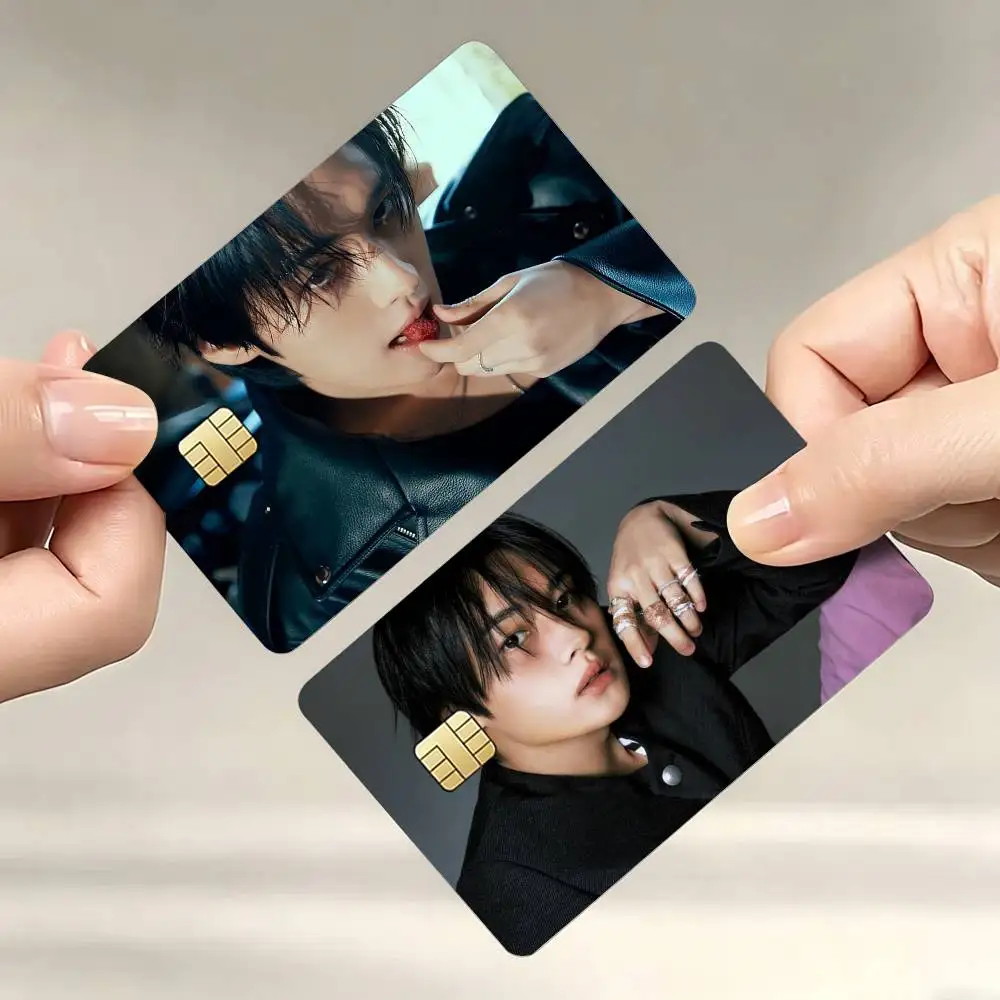 

Kpop Idol L-Lee K-Know Credit Card Skin Stickers For VISA Bank Bus Metro Access Card Protective Film Cover Sticker